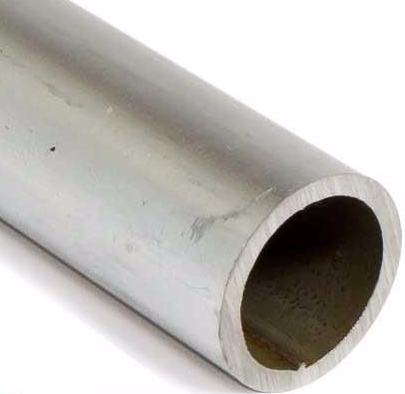 Galvanised steel round tube Ø B34