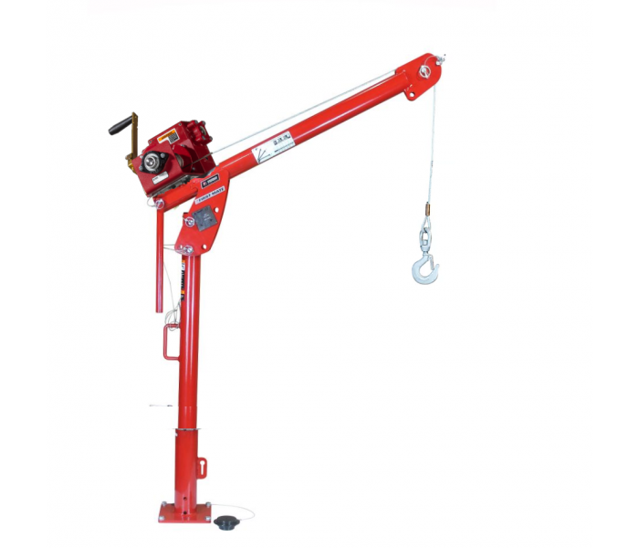 Thern First Mate 5PF5-M2+ Lifting Davit with Worm Gear Hand Winch and Base