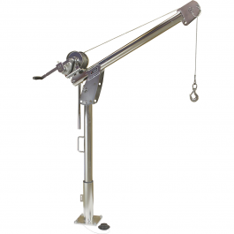 Thern First Mate 5PF5S-M3+ Stainless steel Lifting Davit with Winch and ...