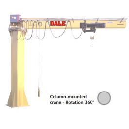 Donati - GBR Continuously Rotating Motorised Jib Cranes 1t To 4t