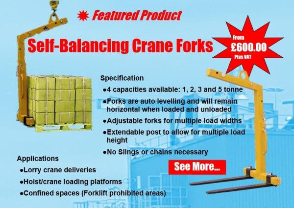 Featured Product - Self-Balancing Crane Forks