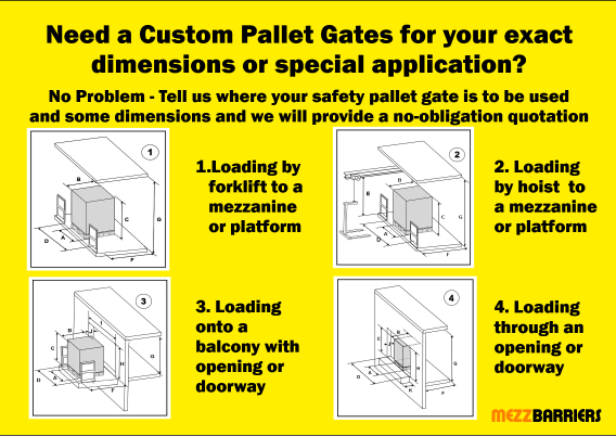 How Do I Specify a Custom-Built Pallet Gate?