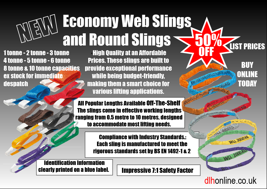 2025 Featured Products - New Economy Polyester Web and Round Slings