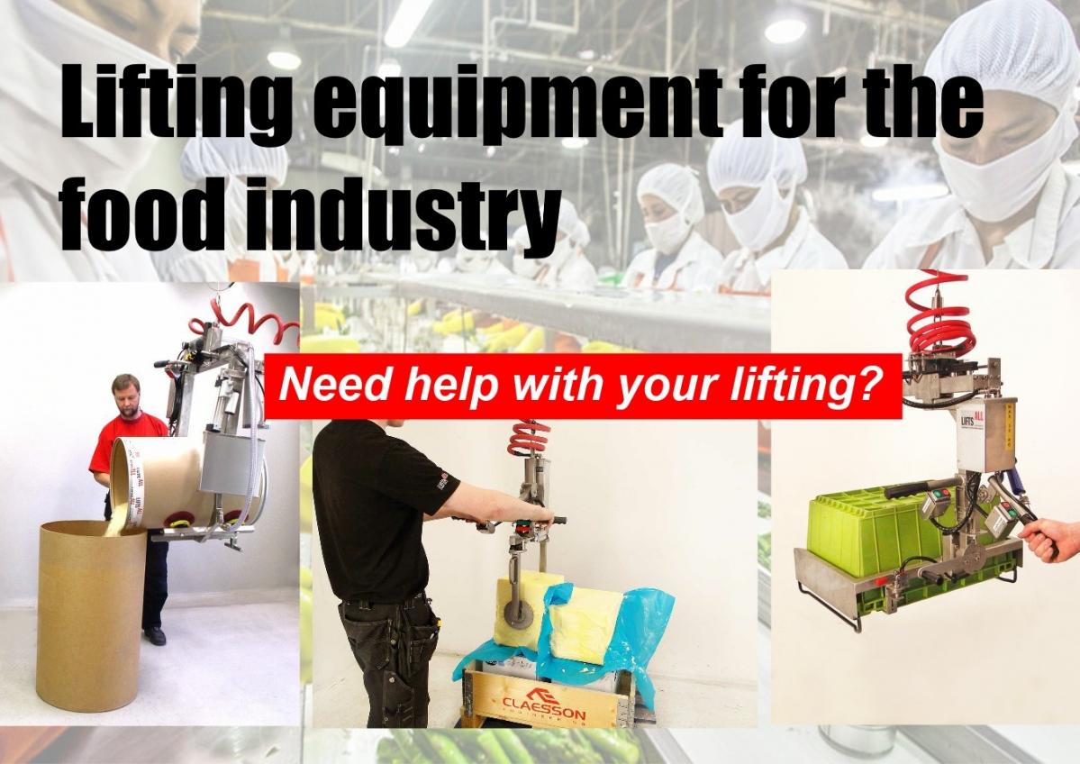 Lifting Equipment for the Food Industry