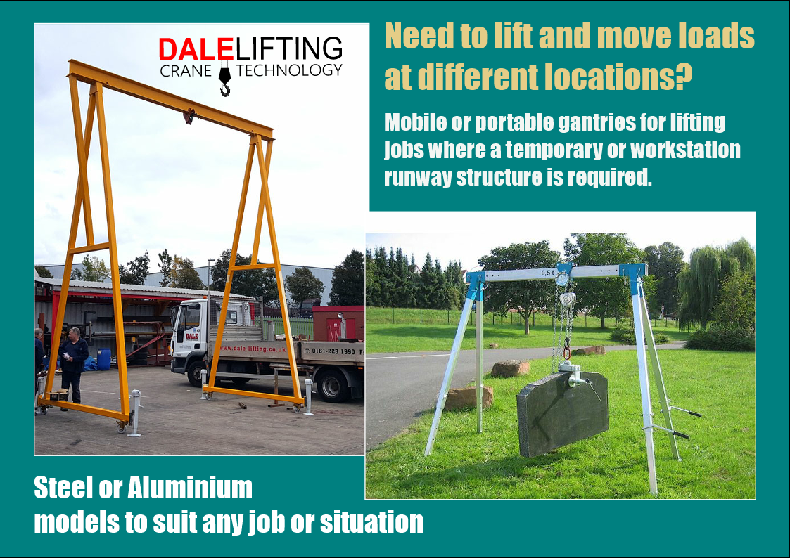 Need to lift and move loads at different locations?