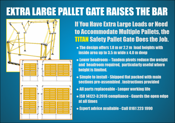 Do You Need An Extra Large Pallet Gate?