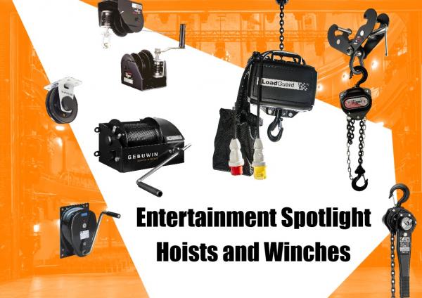 Lifting equipment for the entertainment industry