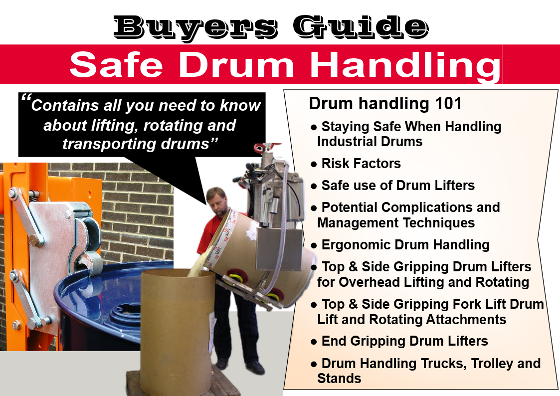 Buyers guide to safe drum handling