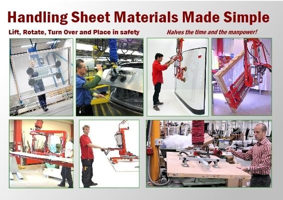 How Do YOU Handle Sheets, Boards and Glass Easily and Safely?