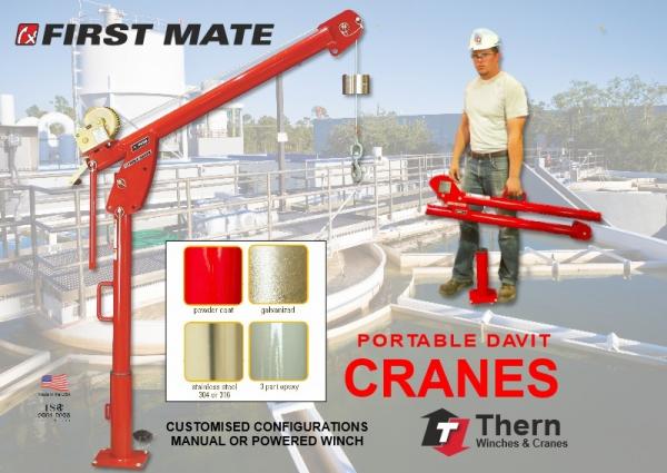 NEW - First Mate Portable Lifting Davit