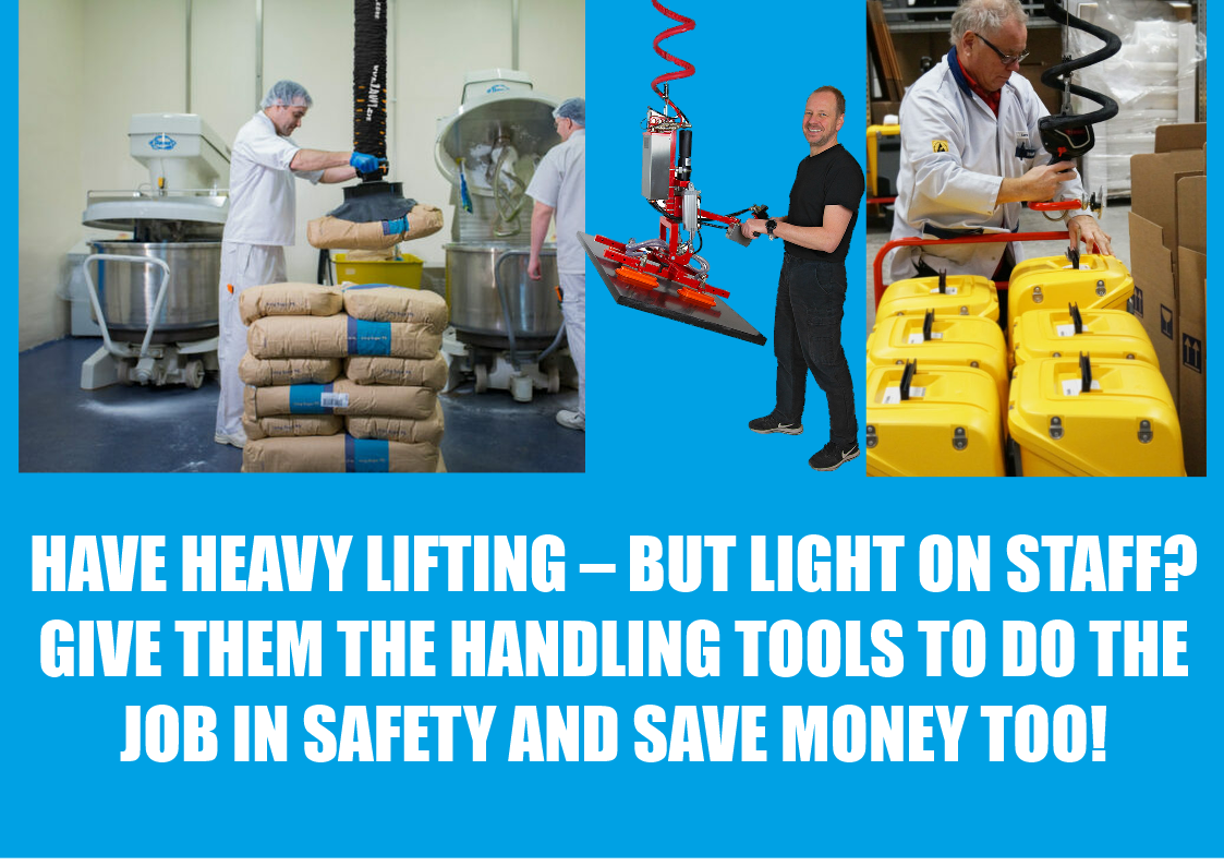 HAVE HEAVY LIFTING – BUT LIGHT ON STAFF? GIVE THEM THE TOOLS TO DO THE JOB