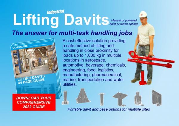 A Lifting Davits Guide for your Multi-Task Industrial Handling Needs