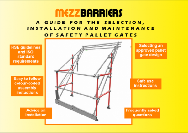 How do I install a pallet gate?