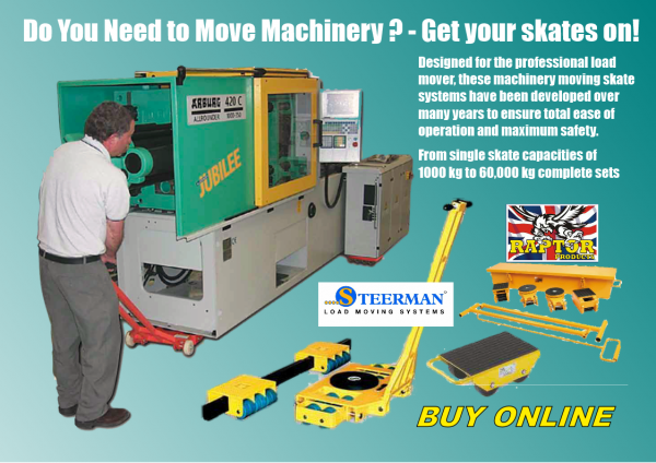 Moving Machinery? 'Get Your Skates On!'